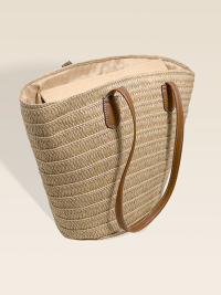 « Esplorando l’Eleganza: La Borsa da Spiaggia a Tracolla Donna Beige – Georgina »